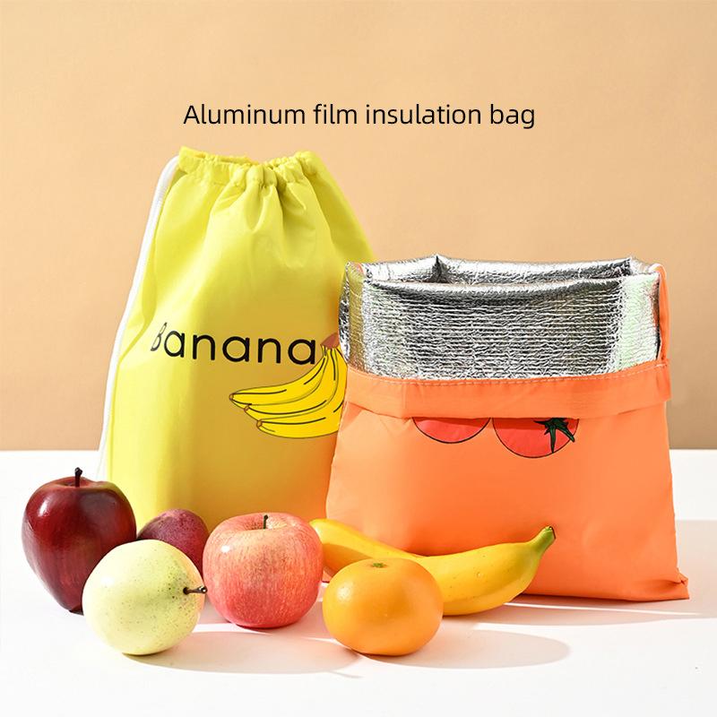 Banana Bundle Pocket Storage Bags Reusable for Fruits Vegetables Food Preservation Insulated Shockproof Lightweight Shopping Bag