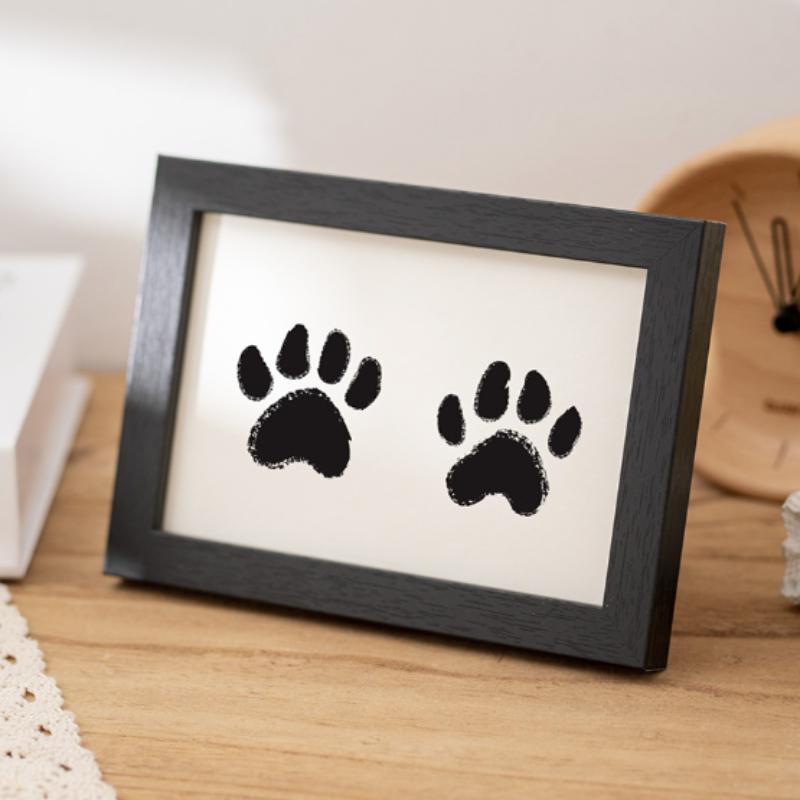 

Inkless Cat Dog Paw Print Kit Safe Non-toxic Baby Handprint Footprint Easy DIY Souvenir for Newborn Shower Pet Souvenir