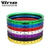 2 Peças VINE 20 Polegadas 406 Aro de Roda para Bicicleta BMX DJ Street Trials MTB Rodas Pequenas Aro de Roda de Liga para Ciclismo 35mm Largura Externa 32 Furos