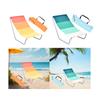 Folding Beach Chair Camping Chair Lightweight Non Slip Lounge Chair with Storage Bag for Garden Deck Sunbathing