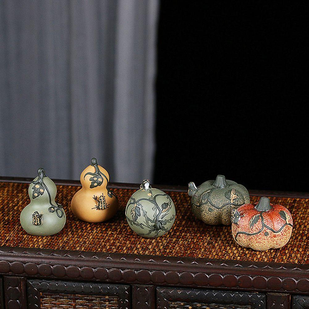 Cute Tea Set Ornaments Handmade Tea Play Figurine Frog Tea Pet  Living Room