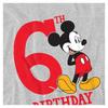 Disney Childrens/Kids Mickey Mouse 6th Birthday Sweatshirt