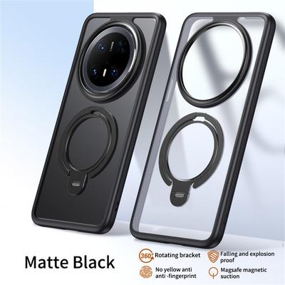 Für Huawei Mate 70 Pro+/Mate 70 Pro Handyhülle Kompatibel mit MagSafe Ständer Matte Rückseite