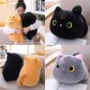 Delightful Cartoon Plush Toy Cat Pillow Soft Cushion Perfect For Kids And Gift Giving