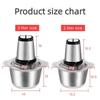 Kitchen Automatic Food Processing Device Stainless Steel Multifunctional Meat Grinder Household Electric Meat Mincer