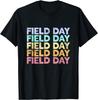 Field Day Retro Vintage Pastel Colors T-shirt