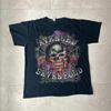 Vintage Avenged Sevenfold Hardcore Heavy Metal Rock Band Tour T-Shirt Size Large