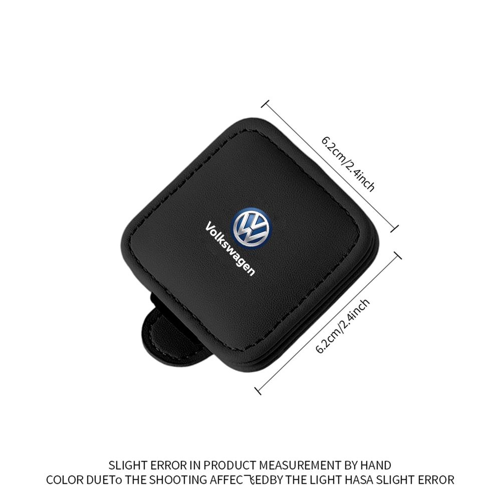 Car Sun Visor Glasses Sunglasses Clip Card Ticket Holder For VW Volkswagen Golf Polo Passat Jetta Interior Mouldings KSDE-U54 Zj8