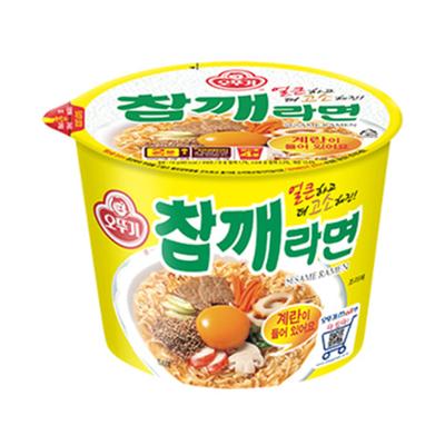Ottogi Σουσάμι Ramen Big Cup 110 γρ (3 Επιλογές)