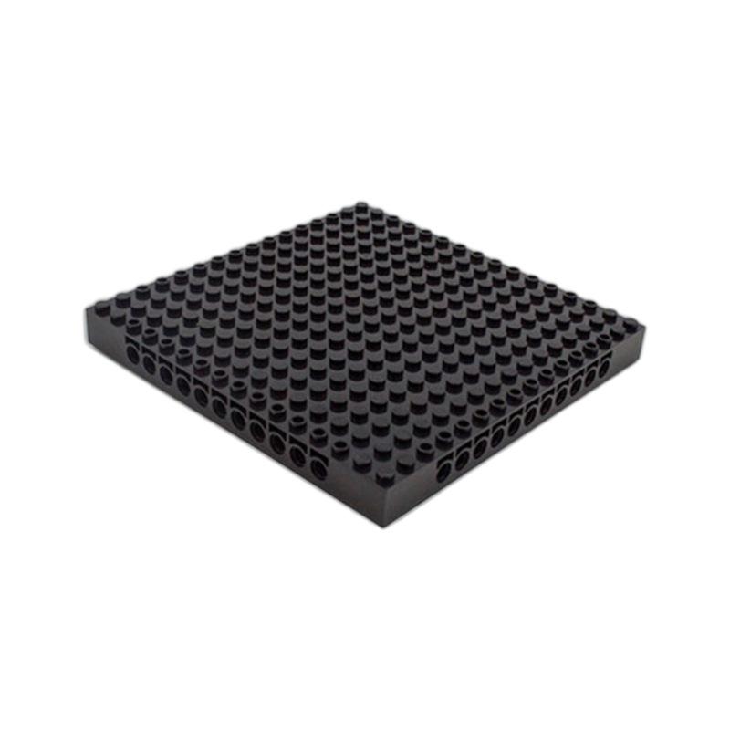 Minimum 50G Order: 16x16 Baseplate with Holes, Compatible Building Blocks (Model 65803)