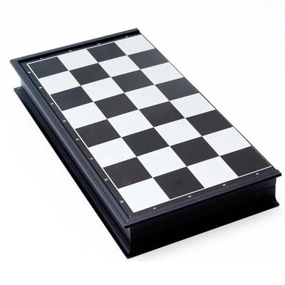 Folding Magnetic Chess 19.5*19.5cm Portable Chess Board International Chess Game Gift for Adult Kids Beginner