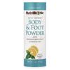 Body & Foot Powder with Grapefruit Seed Extract & Essential Oils, Citrus Mint, 4 Oz (113 G)