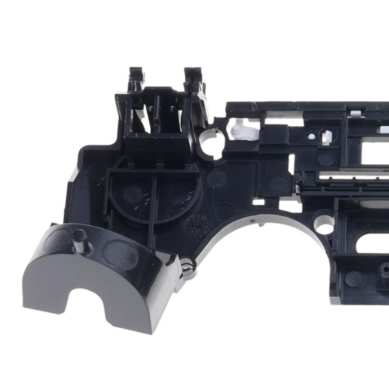 Precised Controller Middle Frame Housing Replacement Part for P4 Generation 2.0 Gamepad Handle Stand Black