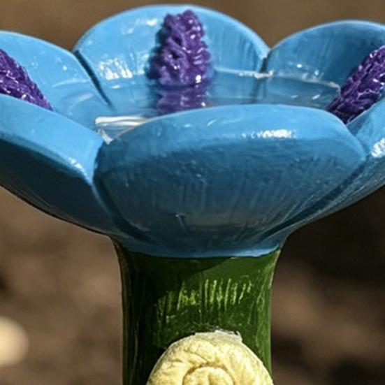 Insekten-Wassernapf Blumenförmige Bienen-Trinkstation Bestäuber-Hydrationsbecher für Bienen Schmetterlinge Outdoor-Garten-Hof-Dekoration