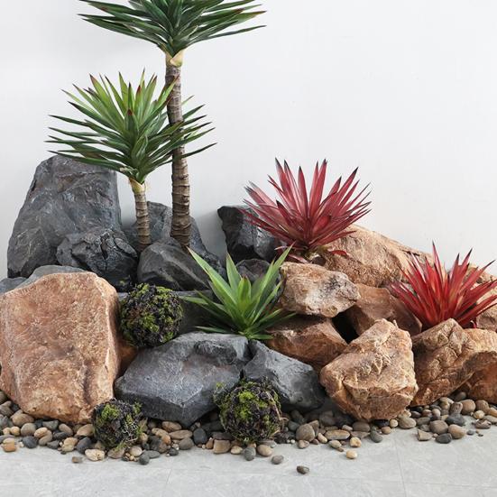 Artificial Rock for Landscaping Realistic Fake Rock Foam Well Covers