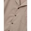 Men S Summer Thin Short Sleeve Cuban Collar Shirt And Shorts Casual Two Piece Set