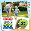 12 Pak Genummerde Kick Sacks 2 75in PU Leer Beanbags voor Buitenfeest Toss en Gooi Spellen voor Volwassenen en Kinderen
