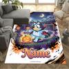 Halloween Night Adventure Personalized Name Floor Mat Suitable for Balcony Hallway Kitchen Living Rooms Anti-slip Rug Anime Office Decor