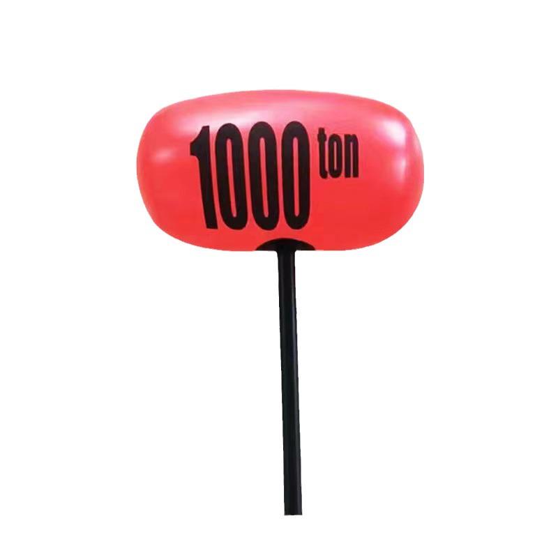 Inflatable 1000 Ton Hammer Mallet Toy - Large Stress Relief Tool
