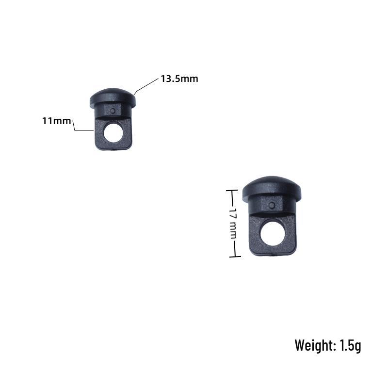Anti-slip Silent Plastic Insert Cap for Folding Table and Chair, Wear-resistant Round Head Plug.