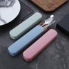 3Pcs Stainless Steel Dinnerware Set Tableware Chopsticks Fork Spoon Eco-Friendly Travel Cutlery Set Utensil Box Chopsticks Set