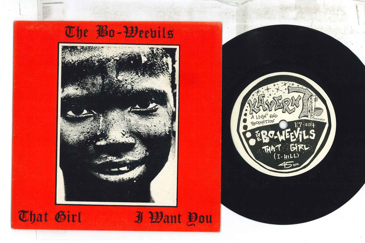 

7inch Record BOWEEVILS That Girl I Want You K7004 KAVERN 7 1986 Australia Rock Used