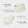 Ladies Spring and Summer Cute Saucy Polka Dot Ice Silk No Trace 10A Antibacterial Crotch Waist Triangle Briefs