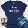 Funny Husband T-Shirt: Wife Lets Me Sleep In, Valentine's Gift