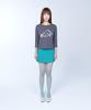 Laailai Drift Flow 3/4 Sleeve Tee (Charcoal)