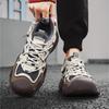 New Man Breathable Casual Thick-soled Sports Shoes Popular Mesh Summer Trendy Non-slip Hiking Shoes Running Non-slip Sneakers