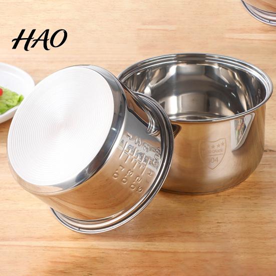 Stainless Steel Pot Interior Accessories Rice Cooker Inner Replacement High Volume for Versatile Liner Steaming Stewing Slow Simmering Dishwasher Safe