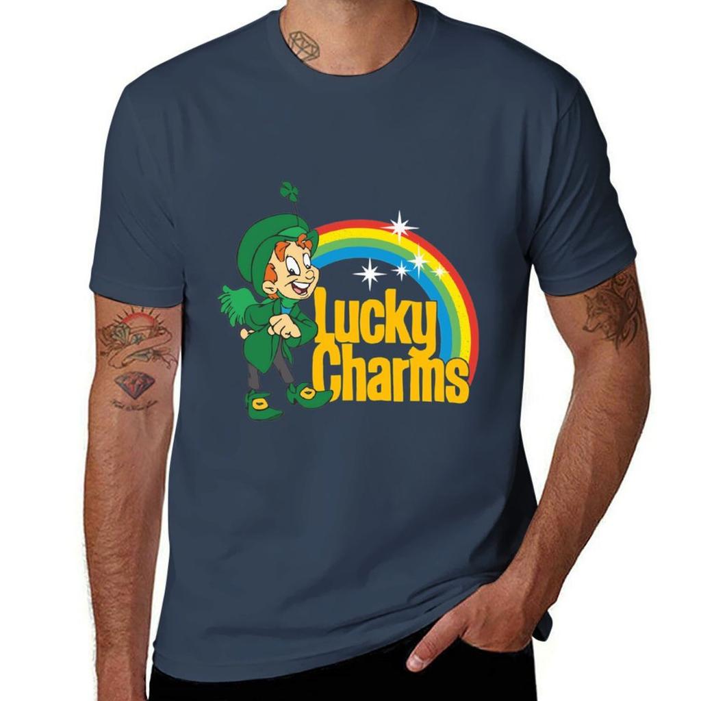 Lucky Charms Tshirt Standard Fit Solid Tee Shirt