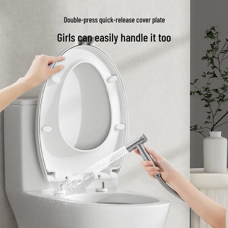 Jomoo Universal Slim Quick-Release V-Shape Toilet Seat Cover