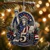 Amerikanisches Unabhängigkeits-Souvenir 250. Jubiläum USA Weihnachtsbaumschmuck, Vereinigte Staaten 1776-2026 250. Gedenkgeschenk Patriotisches Andenken,