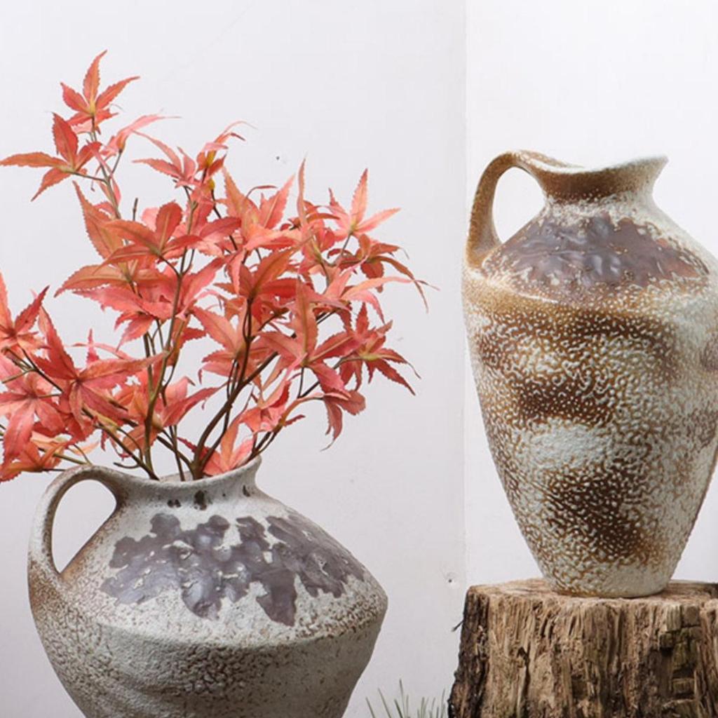 Creative Ceramic Lily Vase Kettle for Home Decor and Flower Arrangements