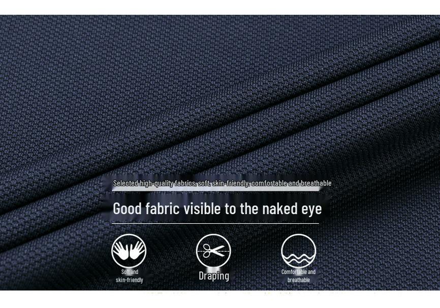Men's Summer Ice Silk Short Sleeve Lapel T-Shirt - Versatile, Trendy, Cool, and Casual.