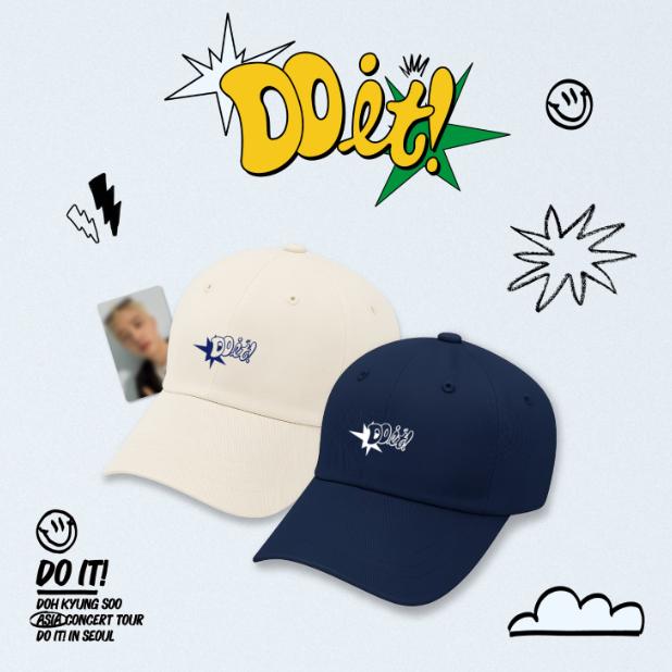 

DOH KYUNG SOO Азиатский концертный тур DO it! Бейсболка Ivory ver.