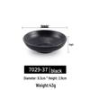 Minimalist Black Melamine Dipping Bowl