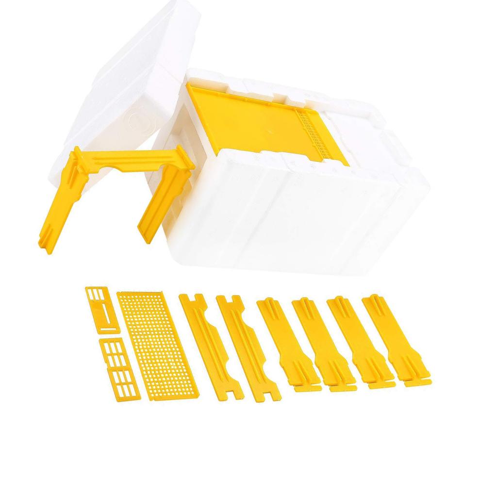 Foam Bees Box Versatile Bees Mating Box Beekeeper Case Queen Bees Rearing Bees hives for Bees Mating Rearing Accessories
