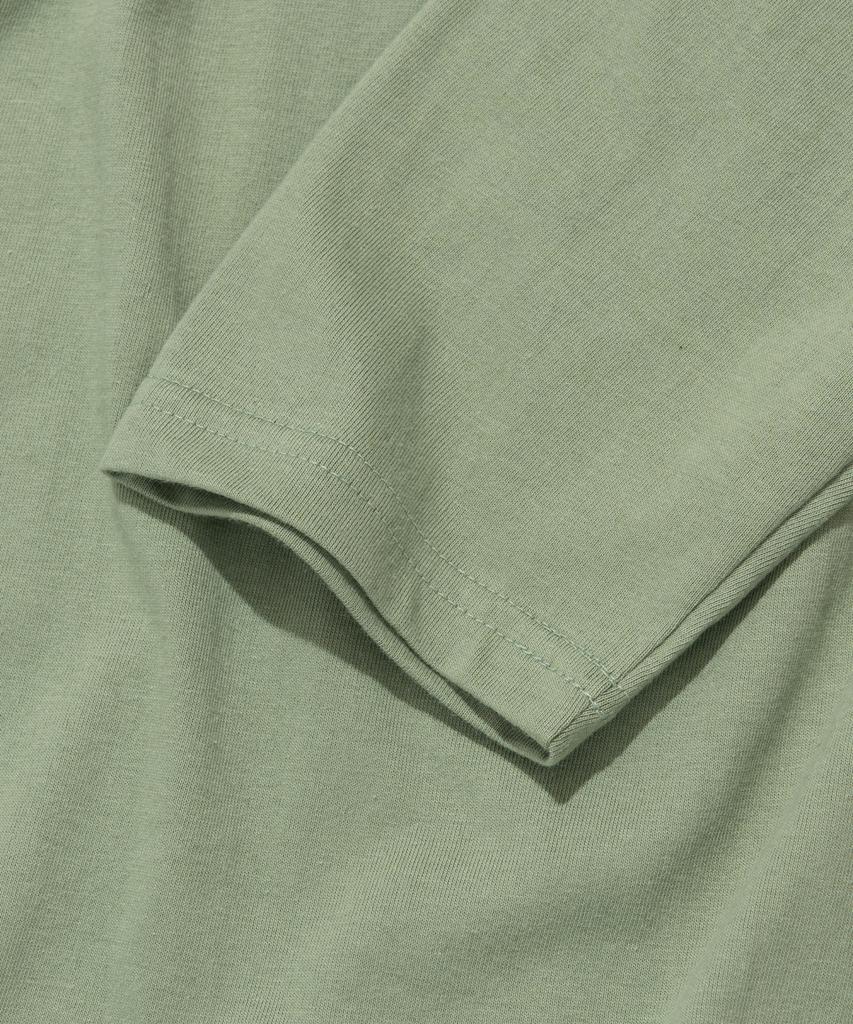 Relaxed Fit Inner Hoodie (Light Green)