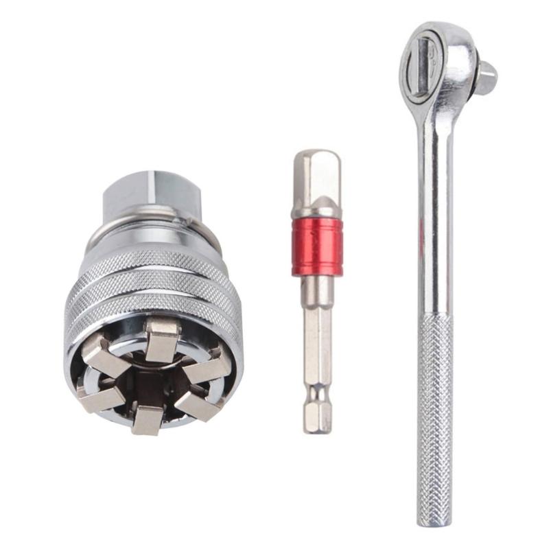 Ratchet Combination Socket Wrench Set Motorcycle Torques Tool Auto Mechanic Mechanical Workshop Improvement Tool