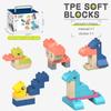 Large Soft Building Blocks Gift Box for 0-3 Years Toddler Early Learning Toy Set