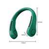 USB cooling and charging lazy fan, portable air conditioner, outdoor portable electric fan, silent bladeless neck-hanging fan