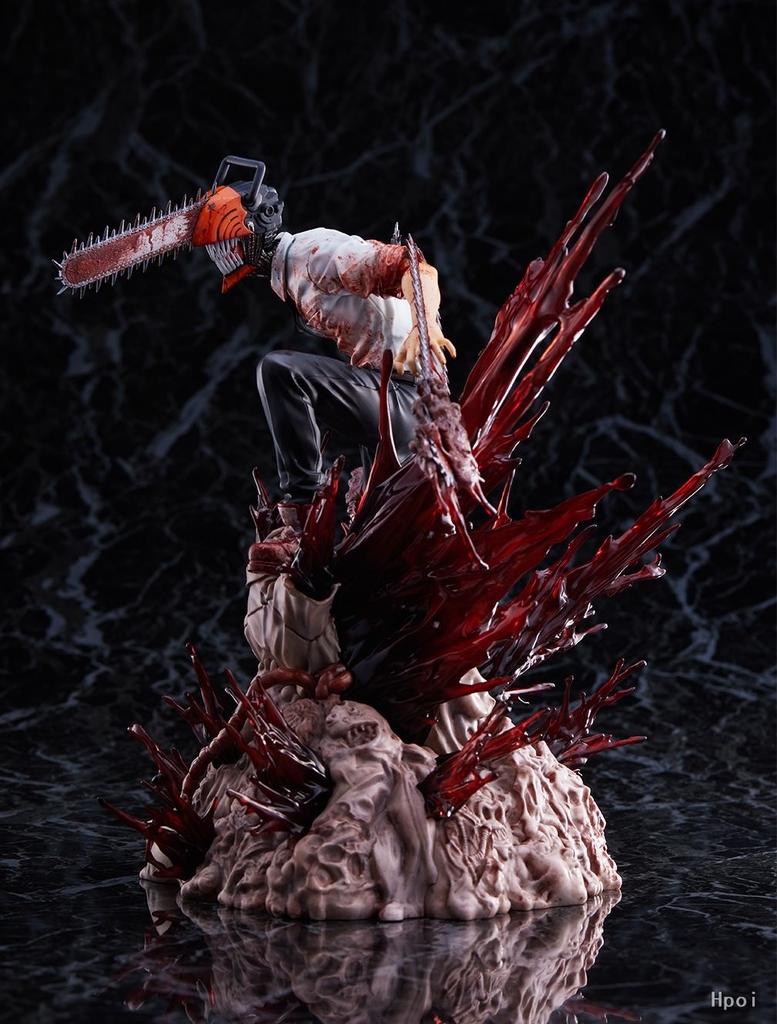 19CM Anime Chainsaw Man Shibuya Scramble Figure Reze Supporto Modello Animazione Giocattoli Regali Collezione Ornamenti Decorativi PVC