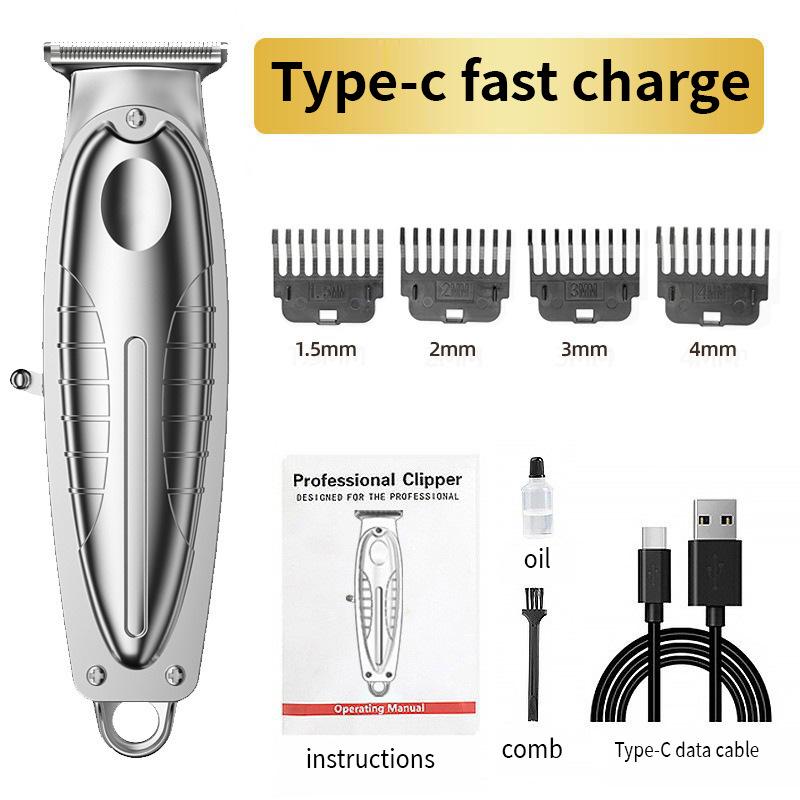 Rechargeable Digital Display Electric Hair Clippers for Barbers