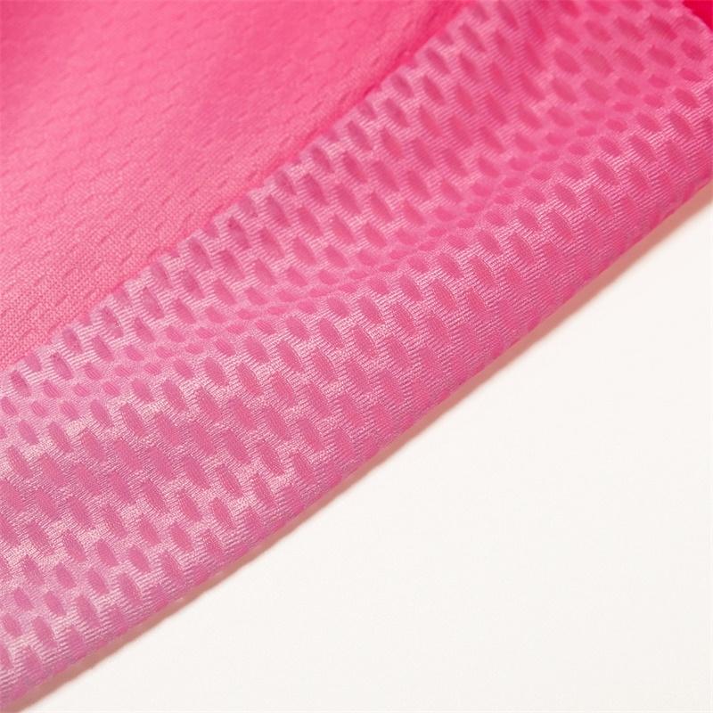 Summer Short Riding Bicycle Cycling Clothing Set Gradient Color Women Sport Jerseys Suits Black Bib Pants