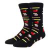 High Quality Fashion casual men's socks cartoon food car series fun women's socks
