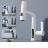 XibaoMu Multifunction Digital Display Pull-out Basin & Kitchen Faucet