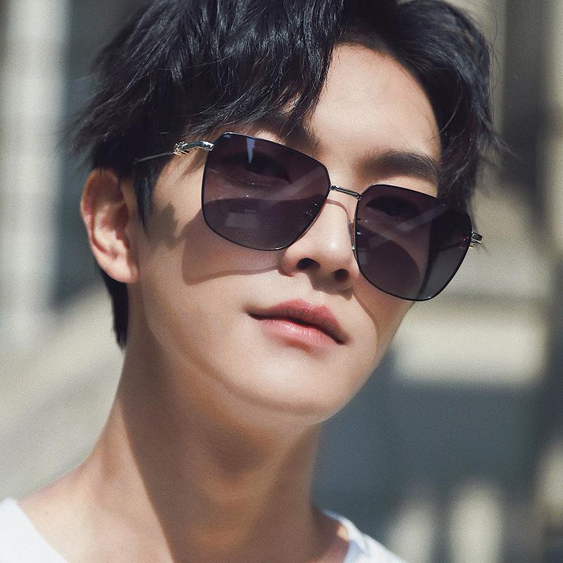 Ochelari de soare polarizați metal bărbați ochelari de soare cu schimbare de culoare rezistenți la UV ochelari pentru condus 19369