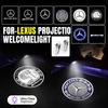 2-4PCS Car Door HD Led Laser Projector Welcome Lamp Suitable For Mercedes-Benz AMG CLA C17 CLS C218 W218 W219 E Class 207 C207.